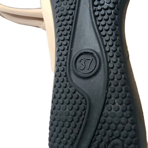 Gucci Interlocking G Logo Leather Ballet Flats Women's Shoes Sz EU 37/ 7M AS IS - Picture 11 of 16